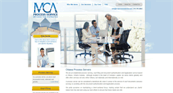 Desktop Screenshot of mcaprocessservice.com